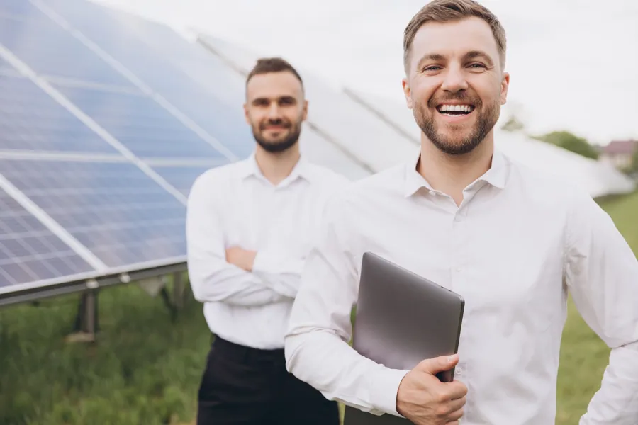 Das Team von energyleads bei der Projektbesprechung